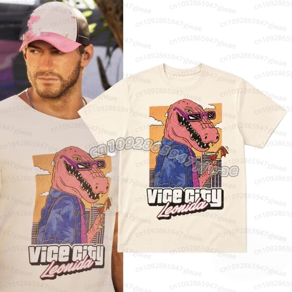 Street Fashion Mood - Jason Vice City Leonida Alligator Printed