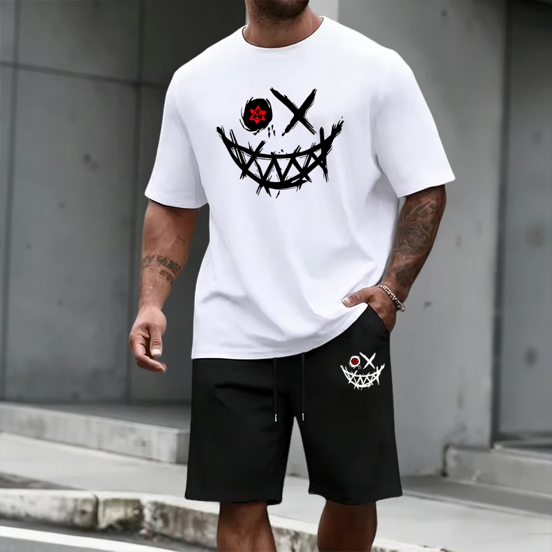 Street Fashion Mood - 2026 Summer Men's Set T-shirt&shorts Urban