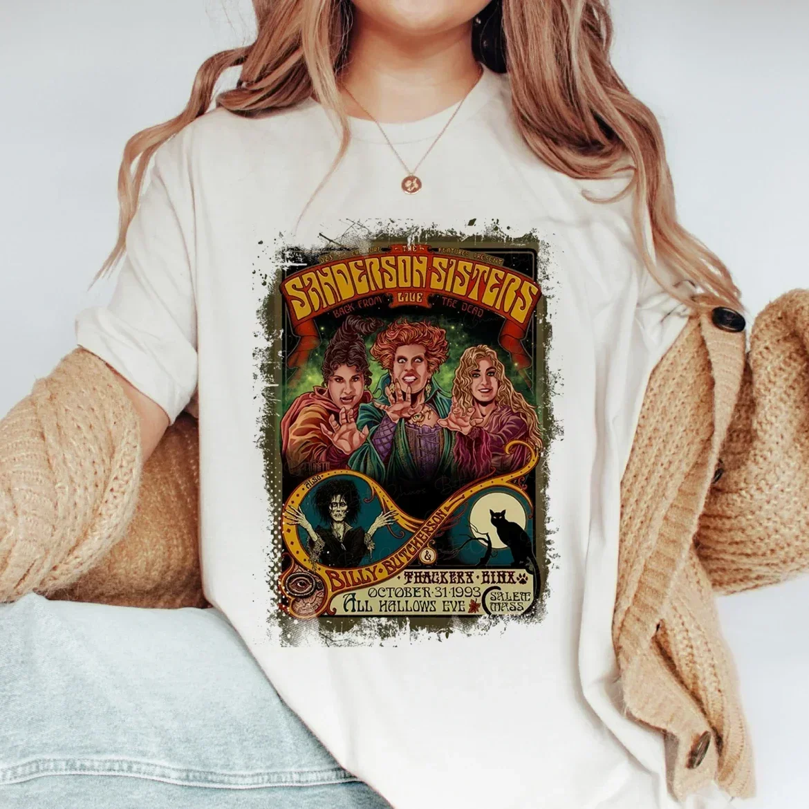 Italy Fashion Street - Women's Thanksgiving T-Shirt Printed White Cute