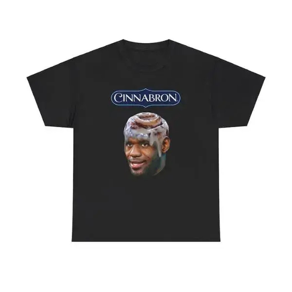Street Fashion Mood - Cinnabron Lebron James Meme T-Shirt, Funny