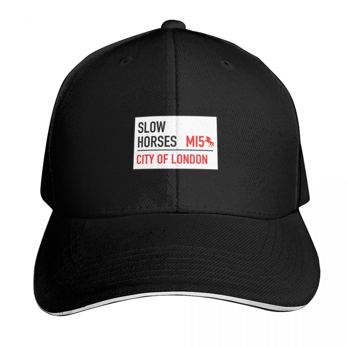 Street Fashion London - Slow Horses London Street Sign Baseball