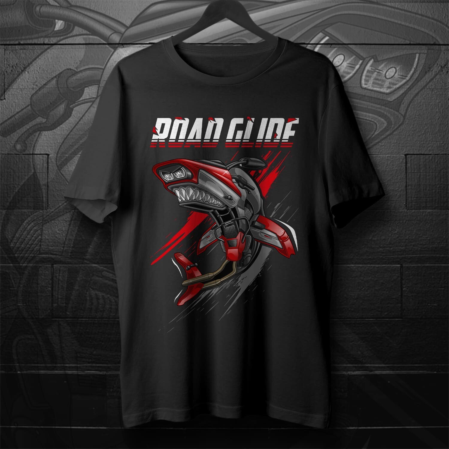 Street Fashion Mood - H-D Road Glide Motorcycle Shark Inspired