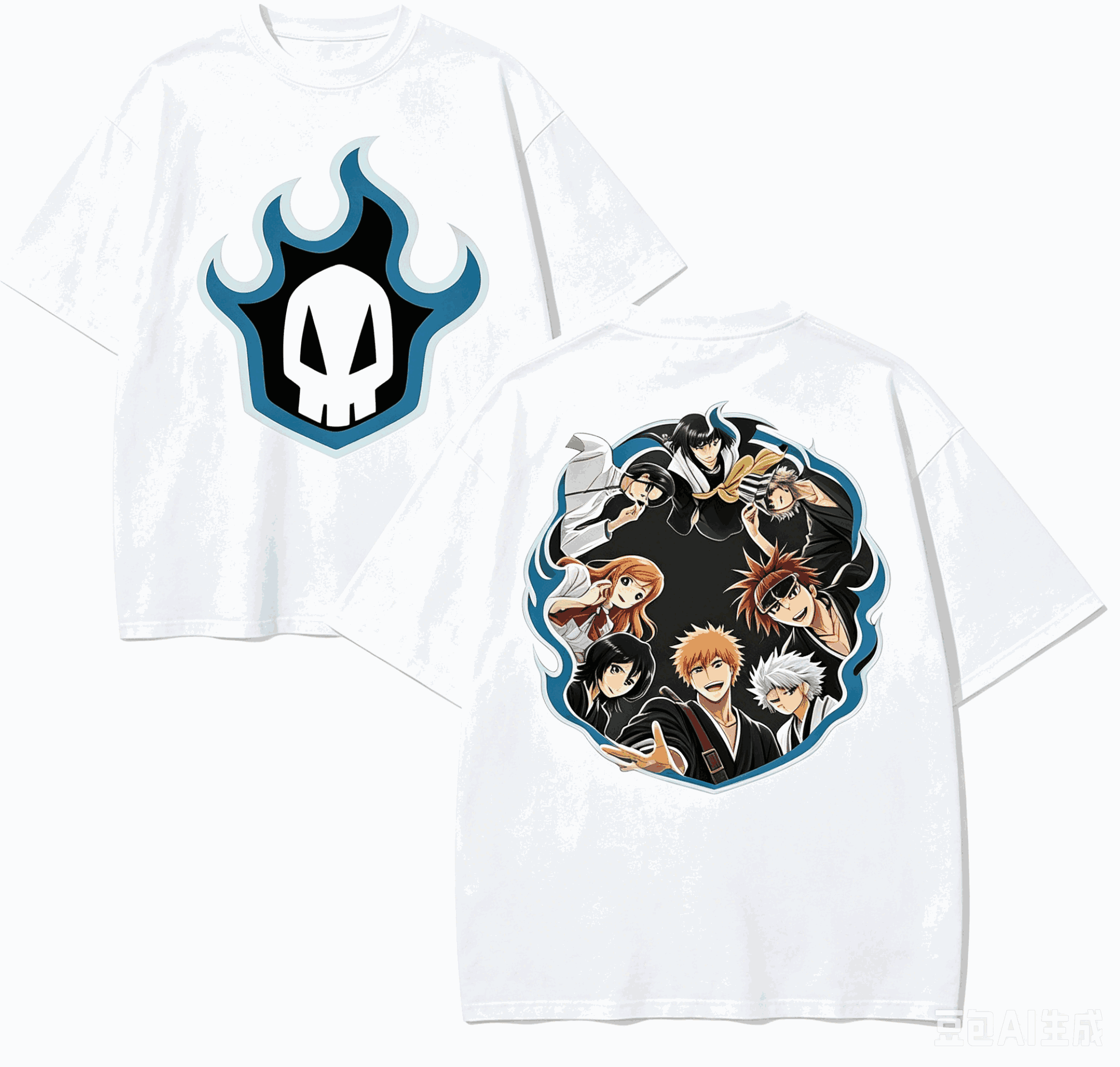 Street Fashion Anime - Bleach Anime Lover T-shirt Harajuku Cotton