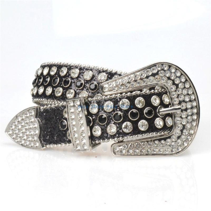 Street Fashion Reference - X7XB Thắt lưng nhấp nháy cho