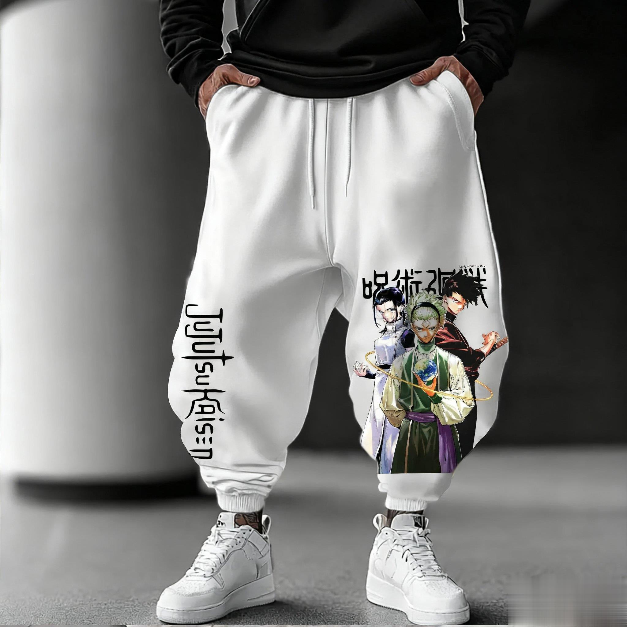 Jujutsu Kaisen Men Jogging Pan - đánh giá và giá Street Fashion Japan