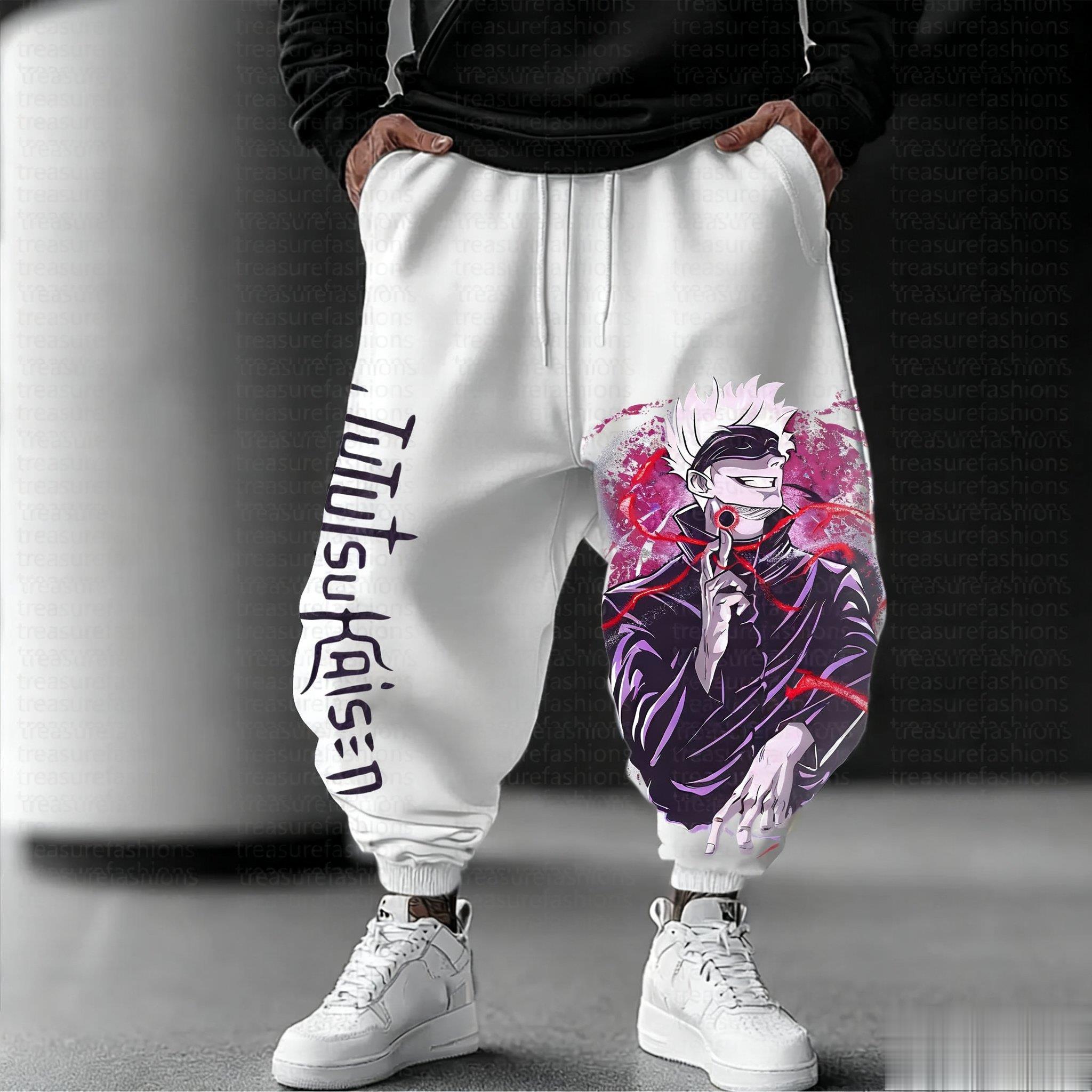 Jujutsu Kaisen Men Jogging Pan - đánh giá và giá Street Fashion Japan