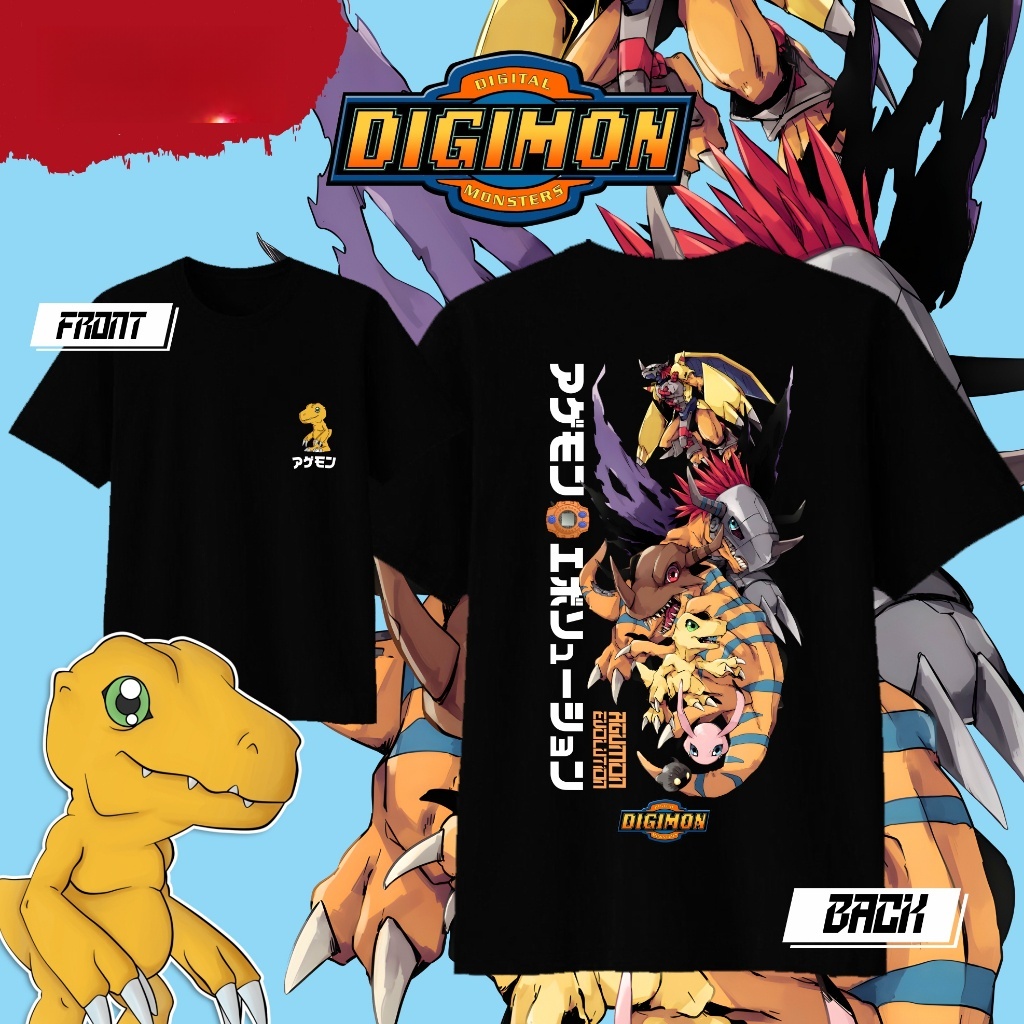 Anime Digimon Agumon Evolution - đánh giá và giá Street Fashion Evolution