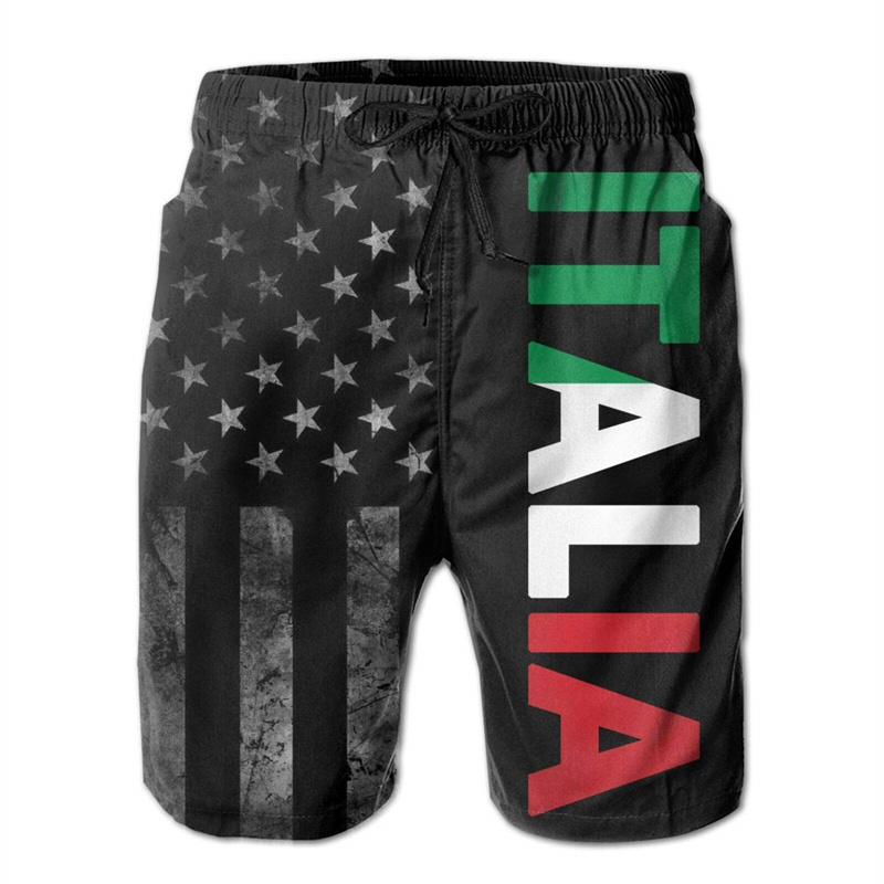 New In Italian Flag Swim Trunk - đánh giá và giá Italy Fashion Street