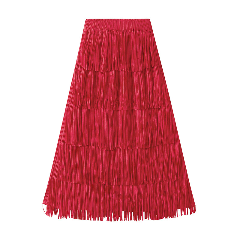 Fashionable tassel skirt, fema - đánh giá và giá Italy Fashion Street