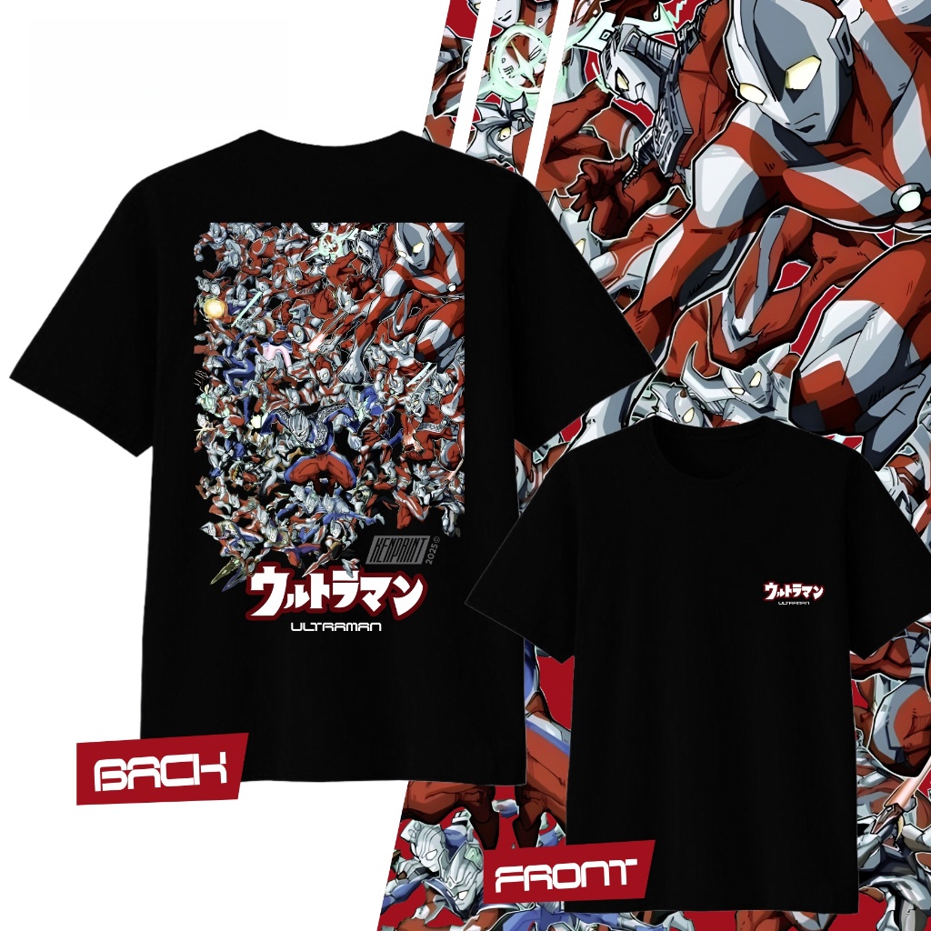 Anime Ultraman Printed Cotton  - đánh giá và giá Street Fashion Japan