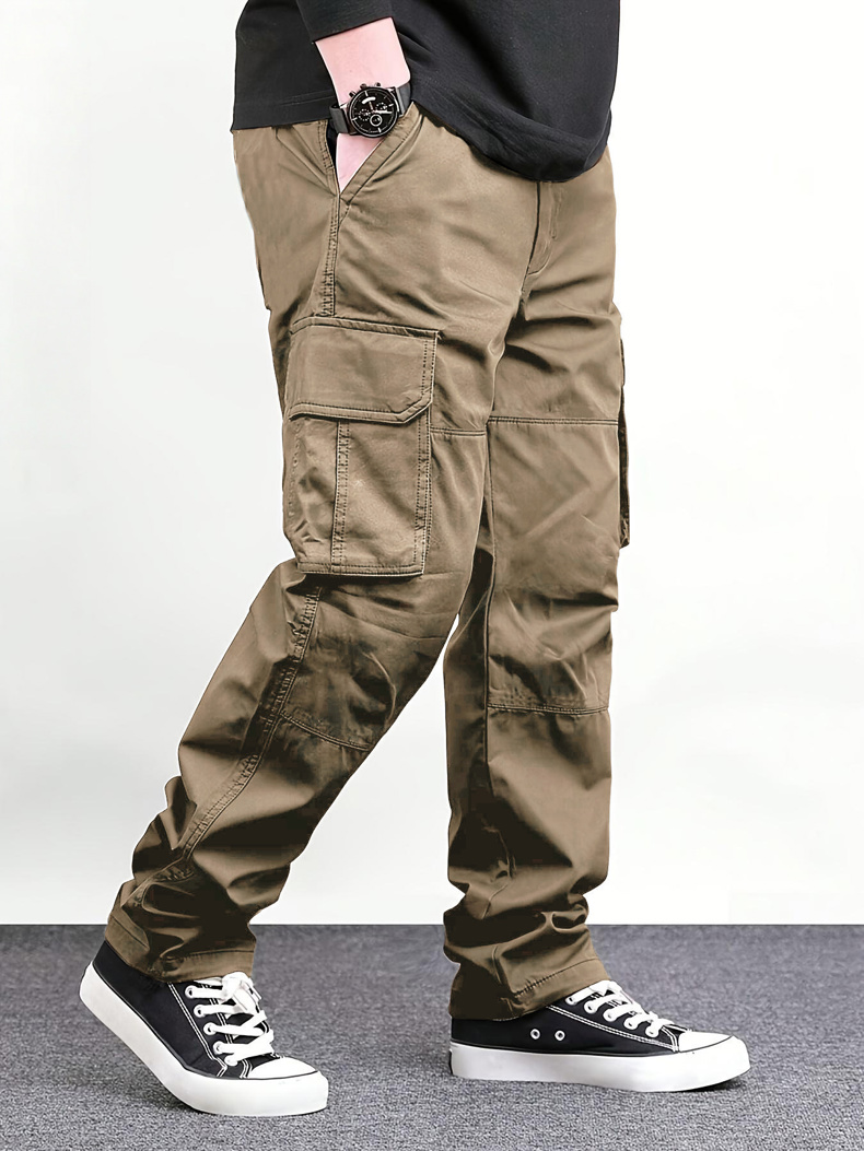 Men Black Multi Pocket Cargo P - đánh giá và giá Cargo Pant Wide