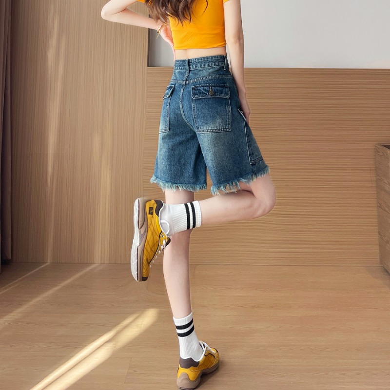 Women's Shorts Jorts High Wais - đánh giá và giá Cargo Pant Wide