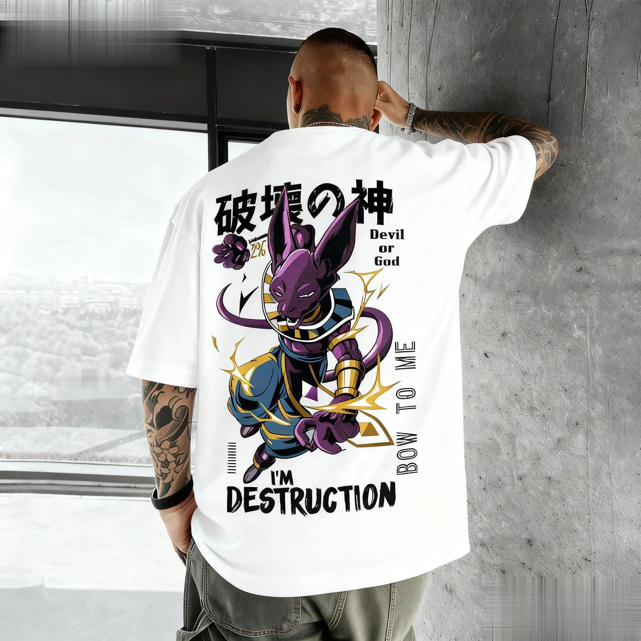 Dragon Ball Beerus Anime Graph - đánh giá và giá Street Fashion Magazine