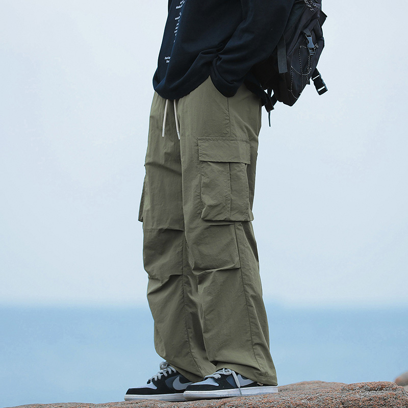 Men's Loose Cargo Pants Korean - đánh giá và giá Cargo Pant Wide