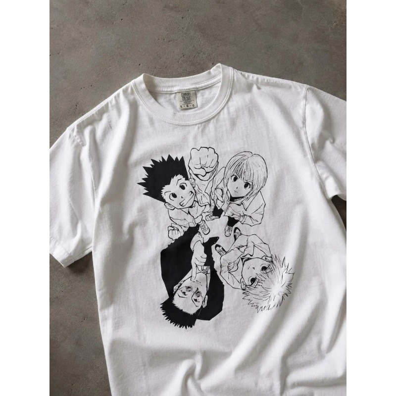 HxH T-shirt, Retro Street Styl - đánh giá và giá Street Fashion Japan