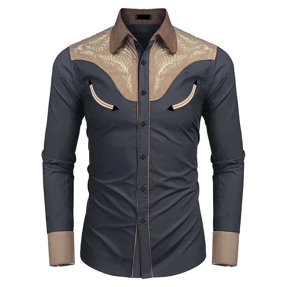 Men'S Fashion Western Print Lo - đánh giá và giá Italy Fashion Street