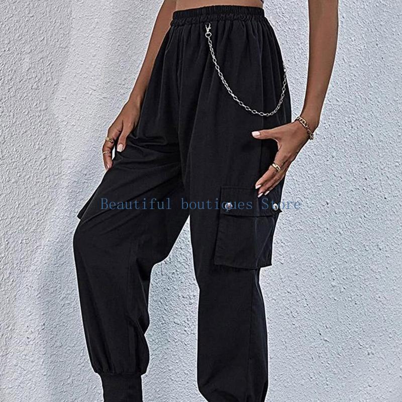 U4LF 6 Quần Punk Eo Dây Xích B - đánh giá và giá Street Fashion Reference