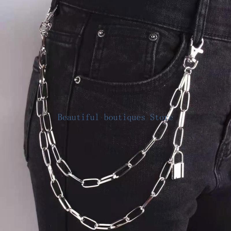 U4LF 6 Quần Punk Eo Dây Xích B - đánh giá và giá Street Fashion Reference