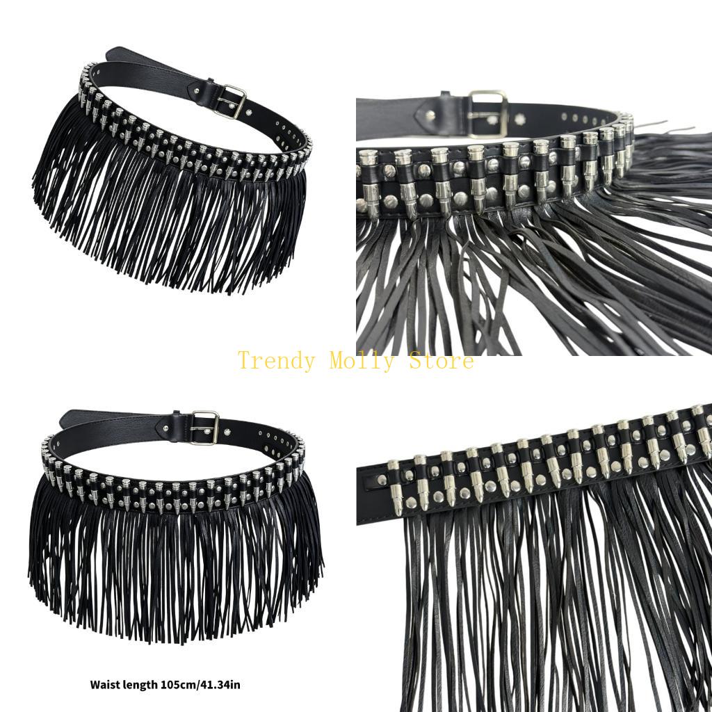 N5KB Thắt lưng da PU sắc sảo c - đánh giá và giá Street Fashion Reference
