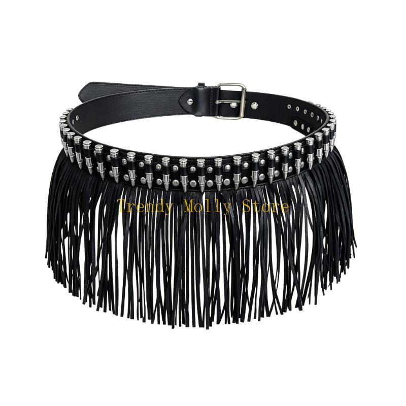 N5KB Thắt lưng da PU sắc sảo c - đánh giá và giá Street Fashion Reference