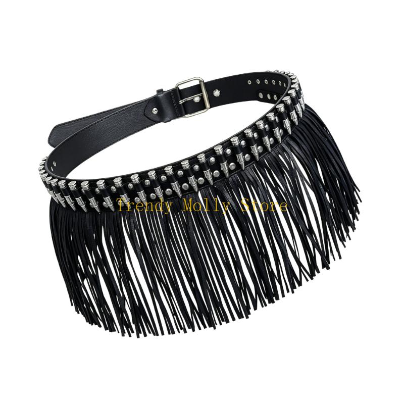 N5KB Thắt lưng da PU sắc sảo c - đánh giá và giá Street Fashion Reference
