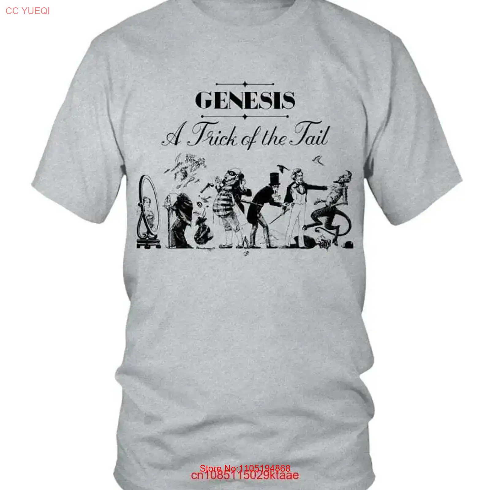 GENESIS BAND T SHIRT vintage W - đánh giá và giá Street Fashion Mood