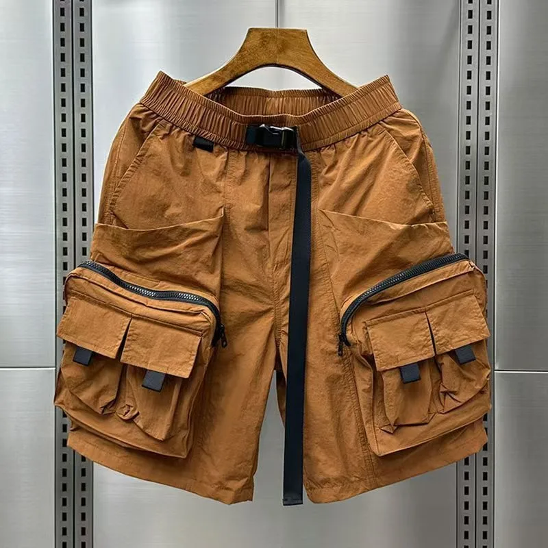 Solid Mens Cargo Shorts Loose  - đánh giá và giá Cargo Pant Wide