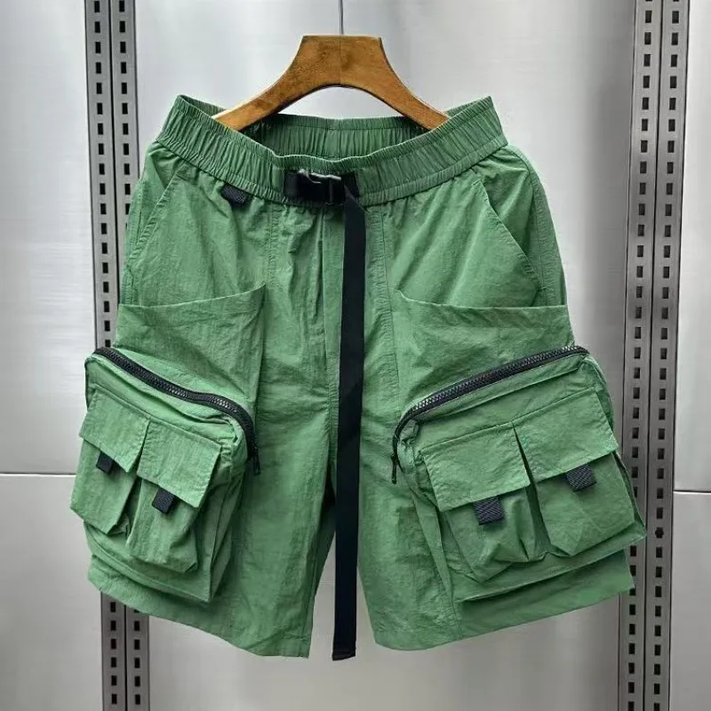Solid Mens Cargo Shorts Loose  - đánh giá và giá Cargo Pant Wide