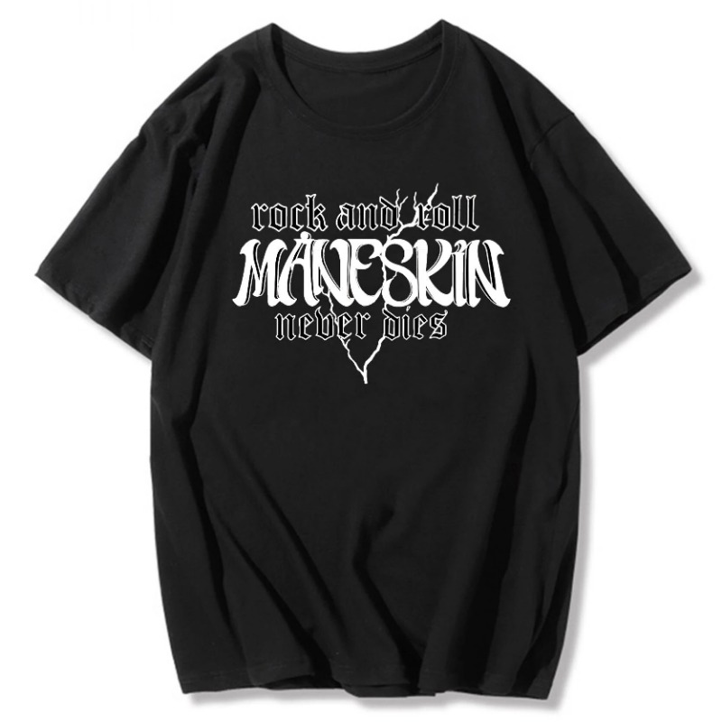 Oversized T Shirt Graphic Mane - đánh giá và giá Street Fashion Asian