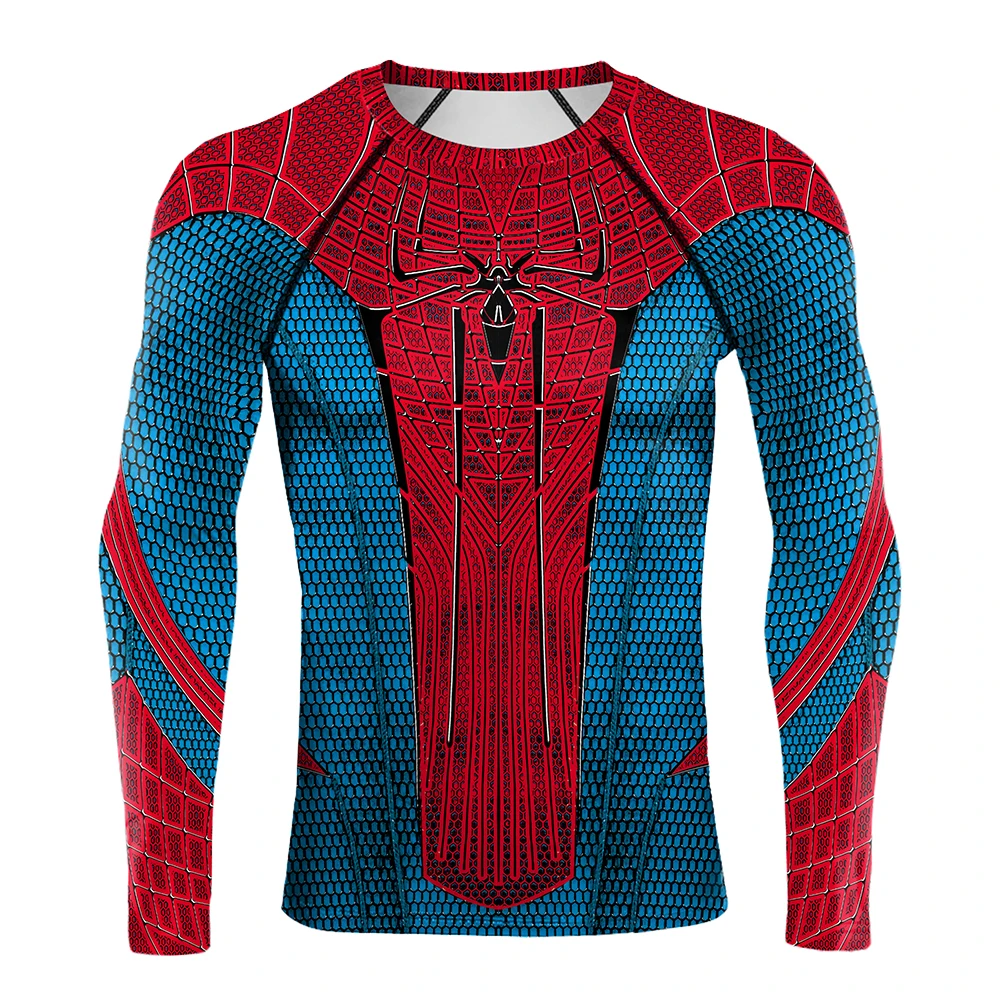 Spider Print T-Shirt Men Compr - đánh giá và giá Street Fashion Mood