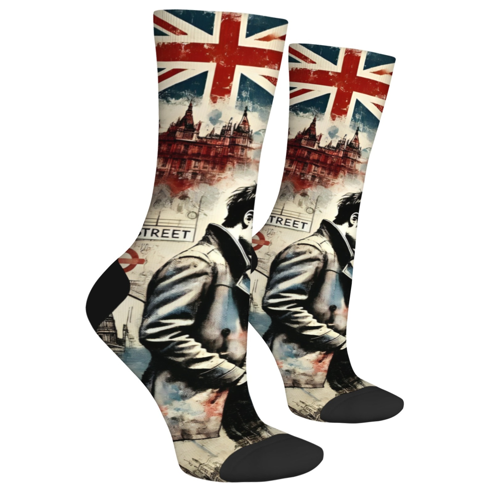 London Melancholic Boy Print M - đánh giá và giá Street Fashion London