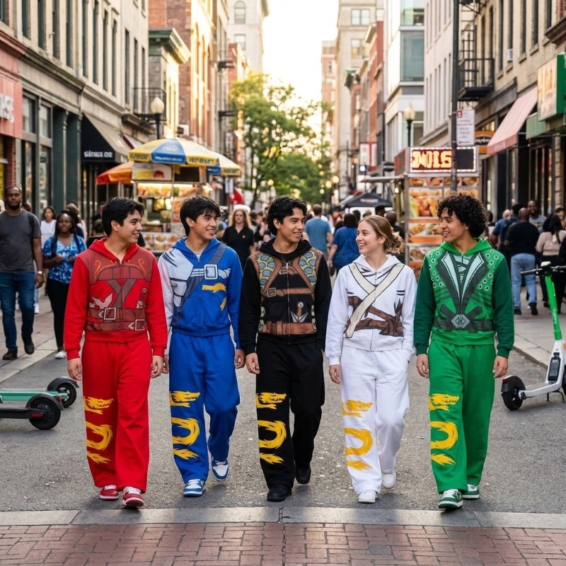 Ninja Warrior Armor Hoodie Set - đánh giá và giá Street Fashion Magazine