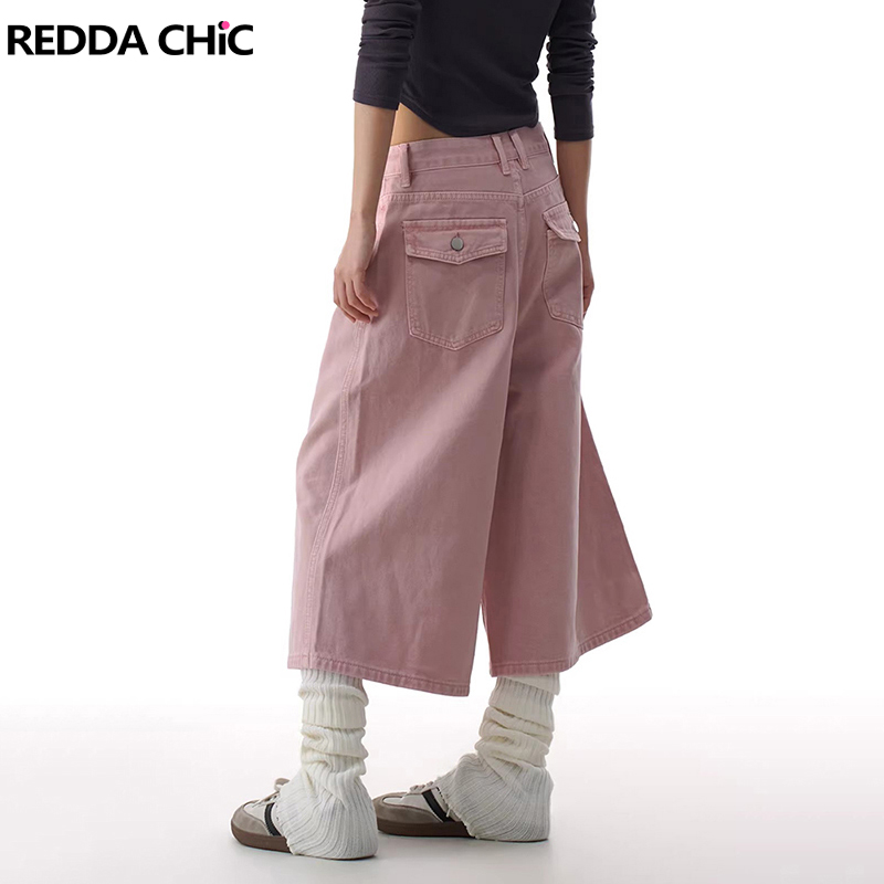 REDDACHiC Pink Cargo Jean Shor - đánh giá và giá Cargo Pant Wide