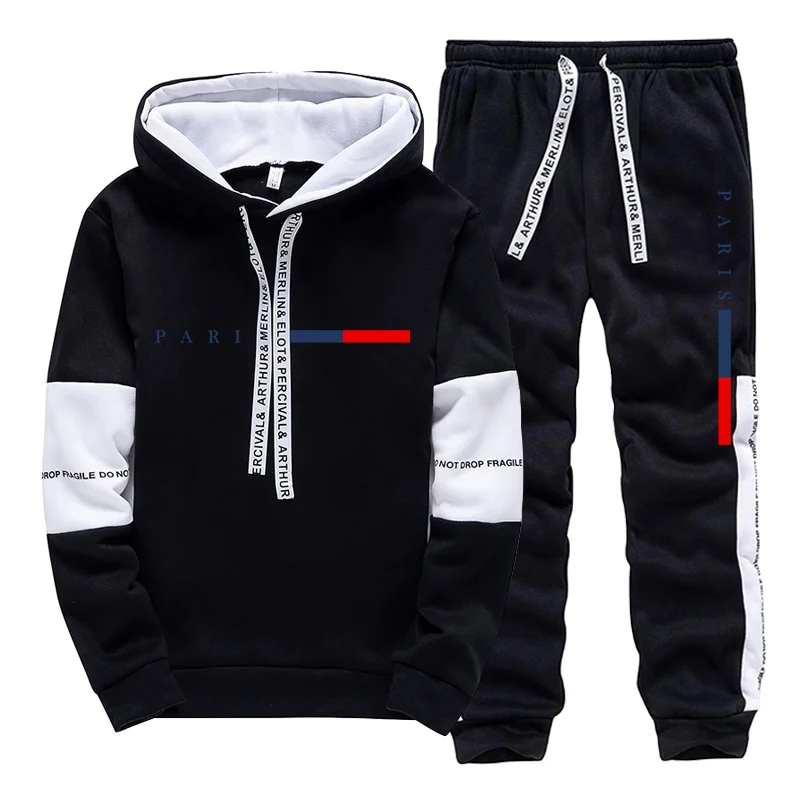 Men's Set/Hoodie/Pants Paris F - đánh giá và giá Street Fashion In Paris