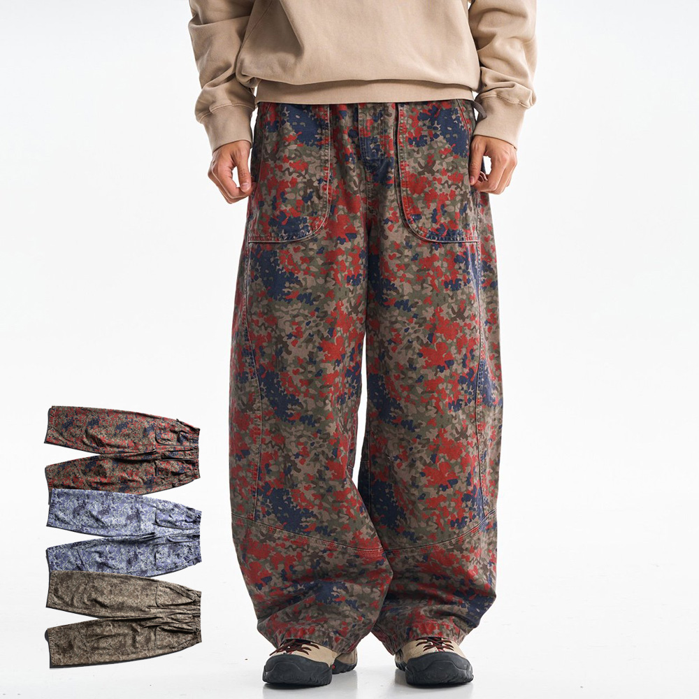 High Quality Print Cotton Carg - đánh giá và giá Cargo Pant Wide