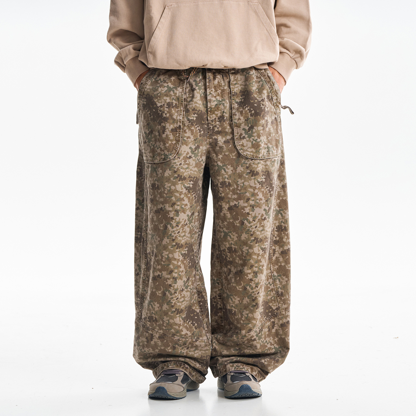 High Quality Print Cotton Carg - đánh giá và giá Cargo Pant Wide