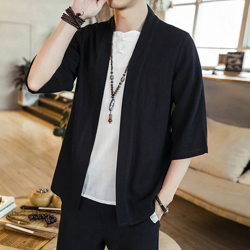 Japanese Kimono Men Cardigan S - đánh giá và giá Street Fashion Japan