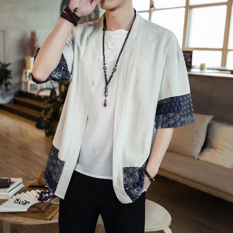 Japanese Kimono Men Cardigan S - đánh giá và giá Street Fashion Japan