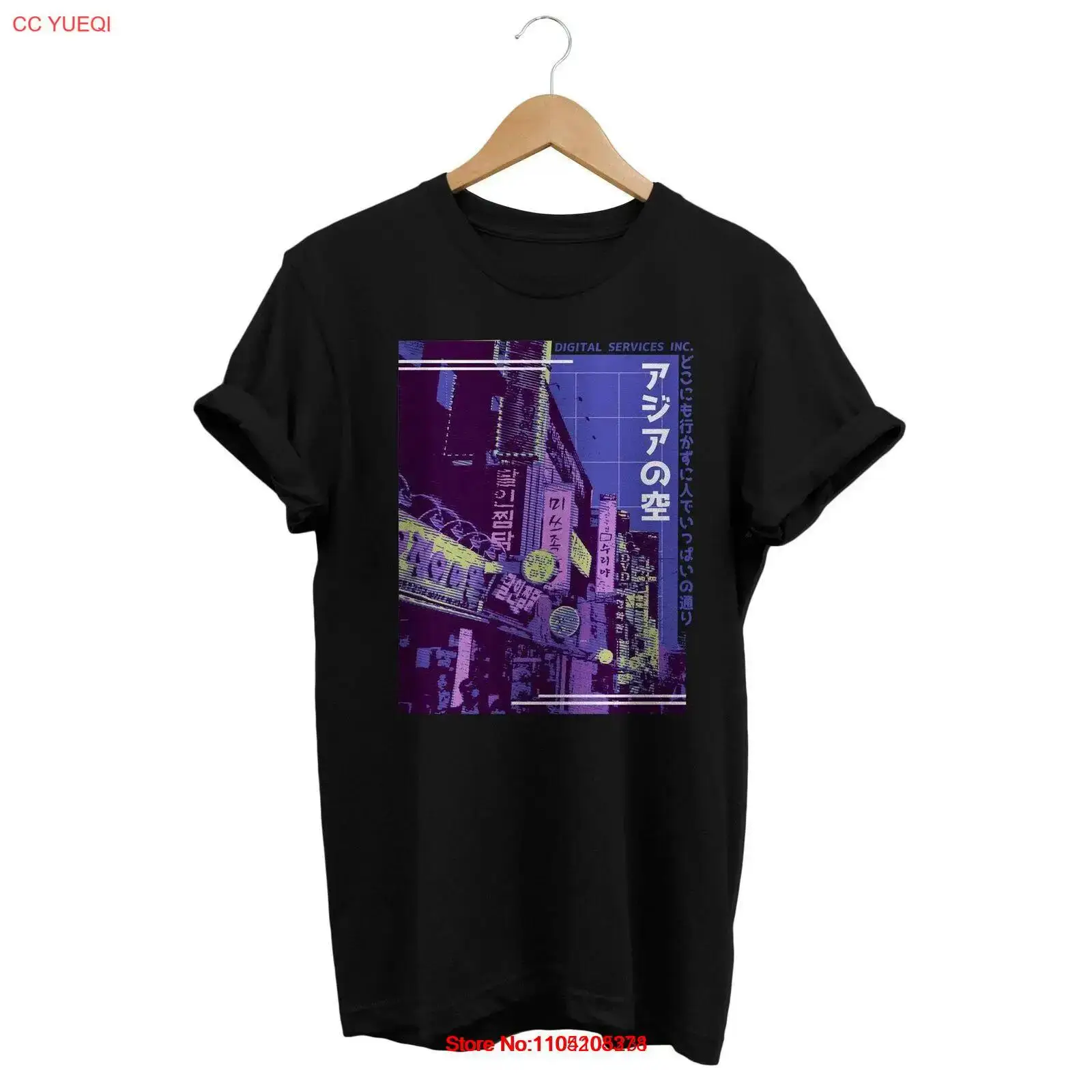 Synthwave Asian Street T Shirt - đánh giá và giá Street Fashion Asian